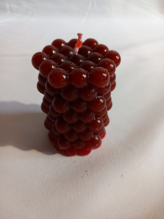 Kerze Hexagon Kugeln
